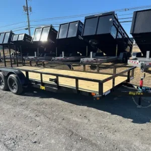 Big Tex 7 x 18 Landscape Utility Trailer 7K Ramp Gate