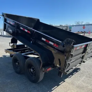 CAM Superline 7 x 12 HD Low Profile Dump Trailer