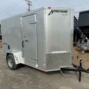 Homesteader 5 x 10 Enclosed V-Nose Cargo Trailer