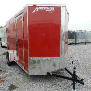 Homesteader 6 x 12 V-Nose Enclosed Trailer