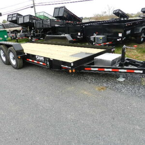 CAM Superline 7 x 20 Equipment Trailer Powered Tilt Deck