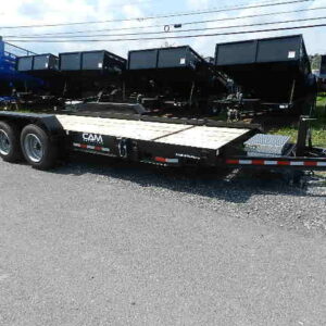 CAM Superline 7 x 19 Equipment Trailer Split Tilt