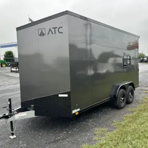 ATC 7.5 x 16 Aluminum Enclosed Trailer Adventure Package