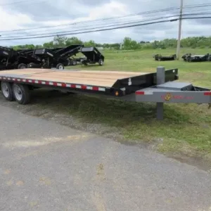 BWise 8 x 24 Deckover Power Tilt 8K Torsion Axles