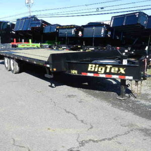 Big Tex 8.5 x 25 Deckover Equipment Trailer Mega Ramps