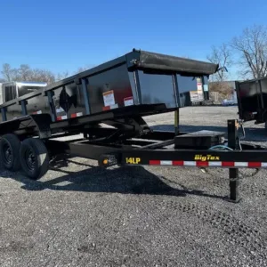 Big Tex 7 x 16 Low Profile Dump Trailer Scissor Lift