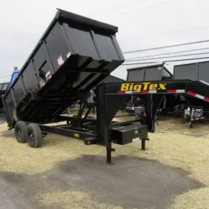 Big Tex 7 x 16 Gooseneck Dump Trailer