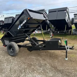 BWise 5 x 8 Dump Trailer 5K Spreader Gate