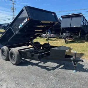 BWise 6 x 10 Dump Trailer 7K Spreader Gate
