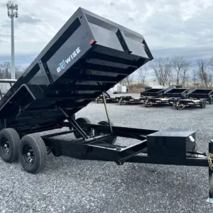 BWise 6 x 12 Dump Trailer Landscape Ramp