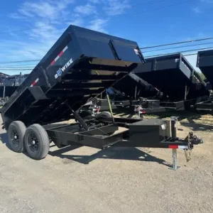 BWise 7 x 12 Low Profile Dump Trailer Ladder Ramps