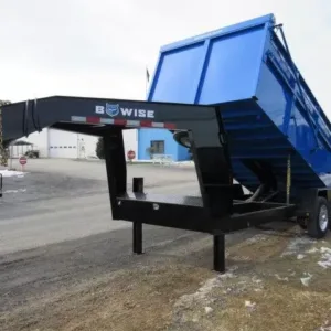 BWise 7 x 16 Heavy Duty Gooseneck Dump