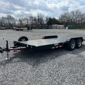 CAM Superline 7 x 18 Steel Deck Car Hauler