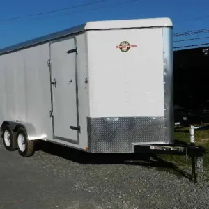 Carry On 7 x 16 Enclosed V-Nose Cargo Trailer