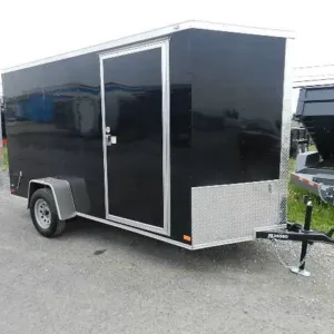 Covered Wagon 6 x 12 Enclosed Trailer