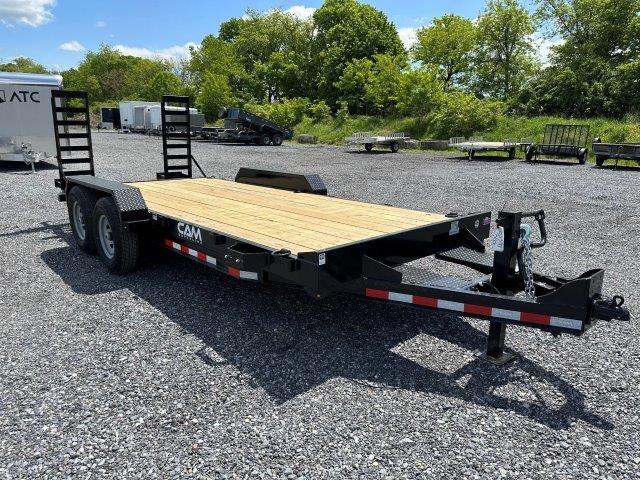 Cam-Superline-7×18-Equipment-Trailer-Self-Clean-Beavertail-Ladder-Ramps-Skid-Steer-Trailer-4-1.jpg