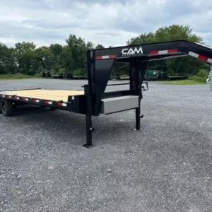 CAM Superline 8 x 25 Gooseneck Deckover Equipment Trailer