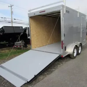 Car Mate 7 x 14 Enclosed Contractor Trailer