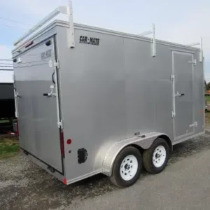 Car Mate 7 x 14 Enclosed Contractor Trailer