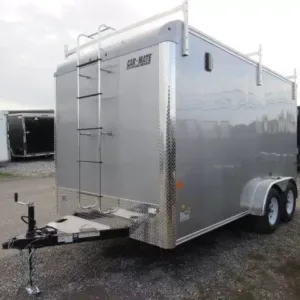 Car Mate 7 x 14 Enclosed Contractor Trailer