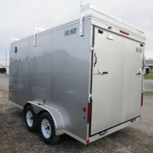 Car Mate 7 x 14 Enclosed Contractor Trailer
