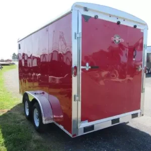 Carry On 7 x 14 Enclosed V-Nose Cargo Trailer 6″ Extended Height