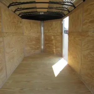 Carry On 7 x 14 Enclosed V-Nose Cargo Trailer 6″ Extended Height