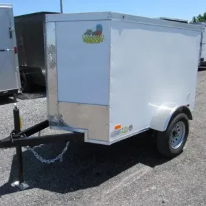 Covered Wagon 4×6 Enclosed Cargo Trailer