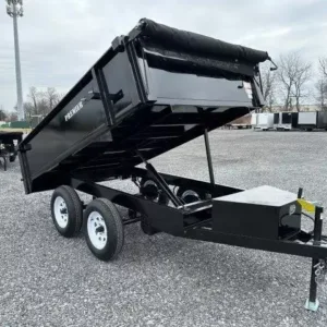 Premier 6 x 10 Deckover Dump Trailer Spreader Gate