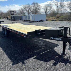 Premier 8.5 x 24 Deckover Equipment Trailer Ladder Ramps