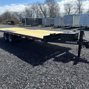 Premier 8.5 x 24 Deckover Equipment Trailer Slide Out Ramps