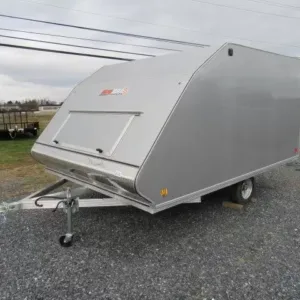 Sno Pro 8.5 x 12 Enclosed Snowmobile Trailer Aluminum Hybrid