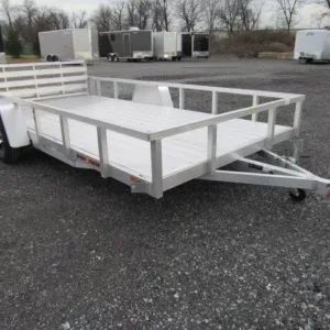 Sport Haven 7×12 Utility Trailer Side ATV Ramp